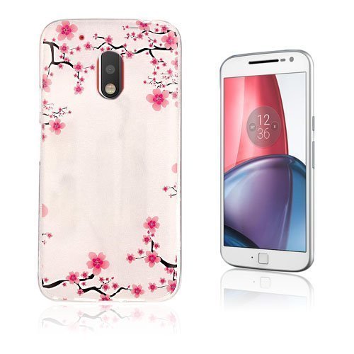 Westergaard Motorola Moto G4 / G4 Plus Erittäin Kirkas Takakuori Luumupuu