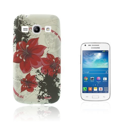 Westergaard Punainen Kukka Samsung Galaxy Core Plus Suojakuori