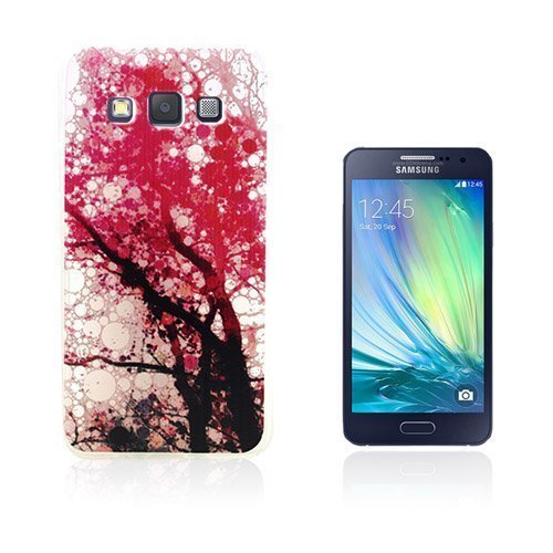 Westergaard Samsung Galaxy A3 Suojakuori Big Punainen Puu