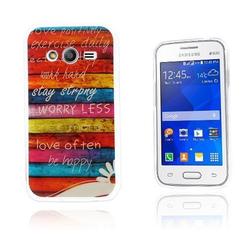 Westergaard Samsung Galaxy Ace Nxt Suojakuori Raidat Ja Teksti