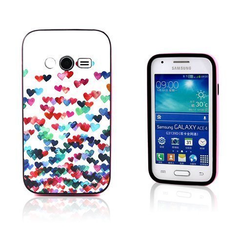 Westergaard Samsung Galaxy Ace Nxt Suojakuori Värikkäät Sydämet