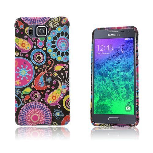 Westergaard Samsung Galaxy Alpha Suojakuori Paisley Kukat