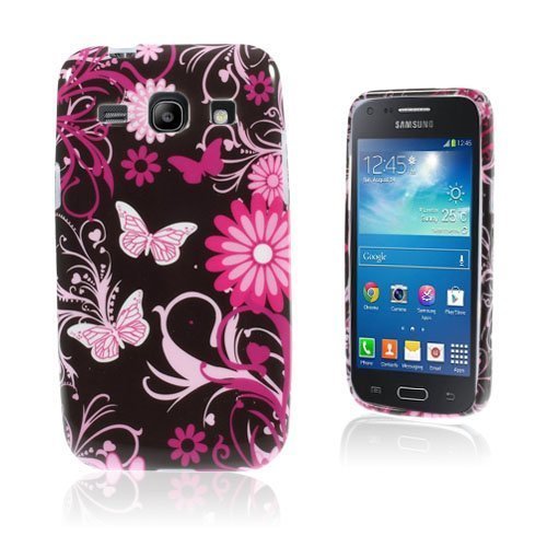 Westergaard Samsung Galaxy Core Plus Suojakuori Perhoset Ja Kukat