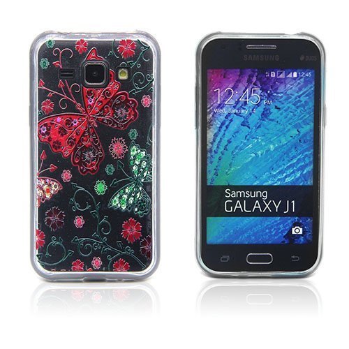 Westergaard Samsung Galaxy J1 Kuori Eläväiset Värikkäät Perhoset