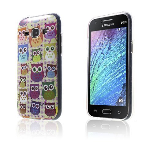 Westergaard Samsung Galaxy J1 Kuori Söpöjä Värikkäitä Pöllöjä