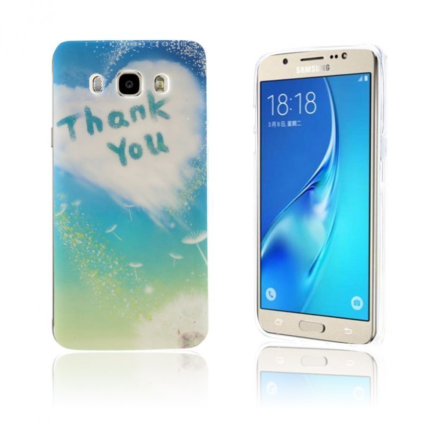 Westergaard Samsung Galaxy J5 2016 Joustava Kuori Sydämelliset Kiitokset