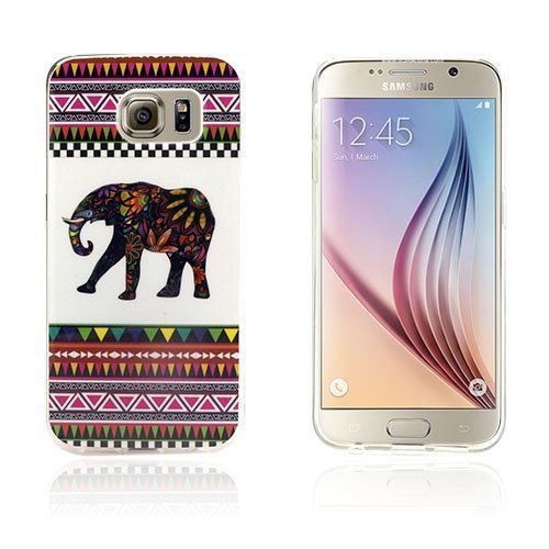 Westergaard Samsung Galaxy S6 Edge Suojakuori Maya Tyyli Norsu