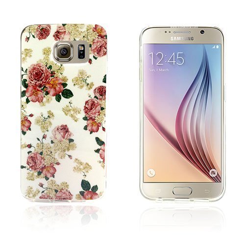 Westergaard Samsung Galaxy S6 Edge Suojakuori Tuore Kukat