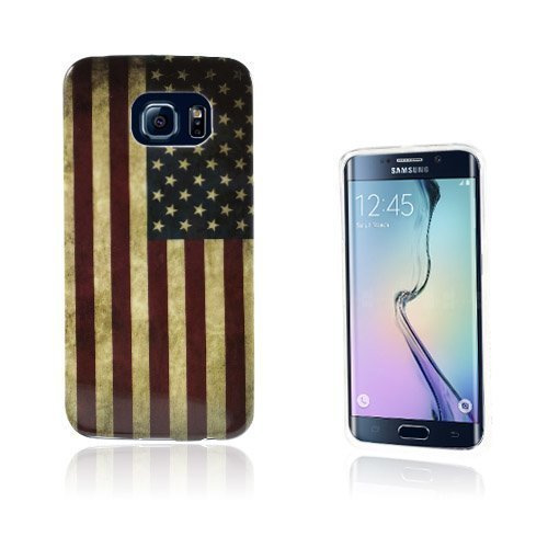 Westergaard Samsung Galaxy S6 Edge Suojakuori Vintage Usa Lippu