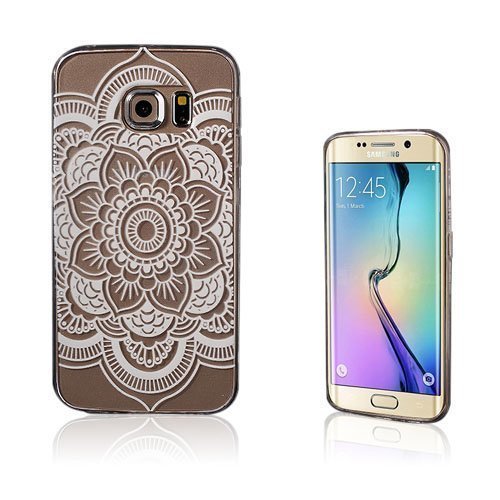 Westergaard Samsung Galaxy S6 Edge Tpu Kuori Tyylikäs Mandala Kukka