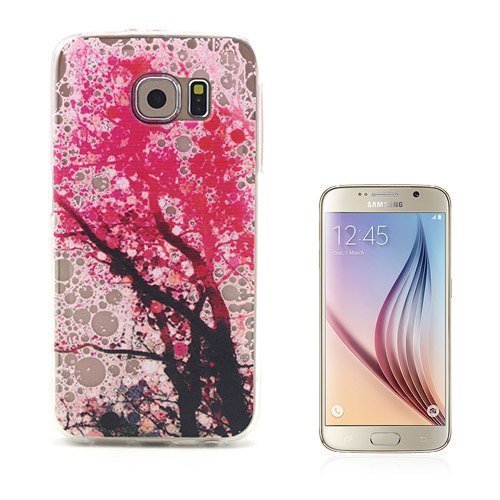Westergaard Samsung Galaxy S6 Suojakuori Läpinäkyvä Cherry Blossom