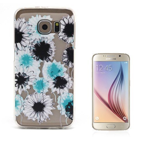 Westergaard Samsung Galaxy S6 Suojakuori Läpinäkyvä Värikäs Chrysanthemum