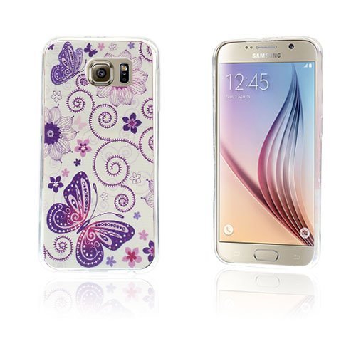 Westergaard Samsung Galaxy S6 Suojakuori Perhoset Ja Kukat