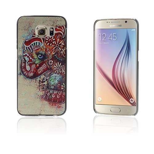 Westergaard Samsung Galaxy S6 Suojakuori Värikäs Tribaali Norsu
