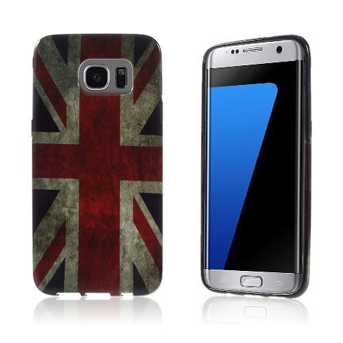 Westergaard Samsung Galaxy S7 Edge Kuori Vanhanaikainen Britannian Lippu