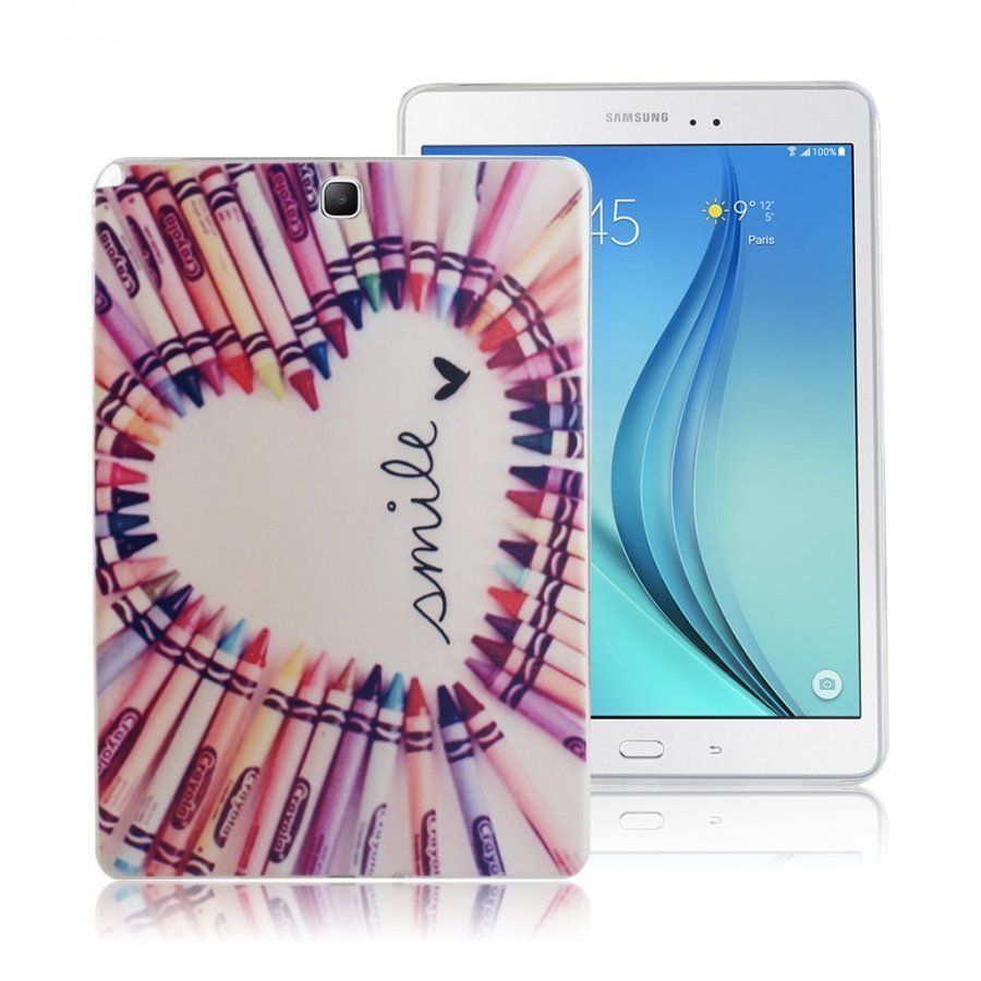 Westergaard Samsung Galaxy Tab A 9.7 Kuori Värikynistä Tehty Sydän