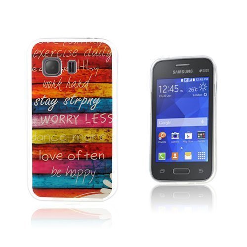 Westergaard Samsung Galaxy Young 2 Suojakuori Värikkäät Raidat