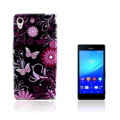 Westergaard Sony Xperia M4 Aqua Kuori Perhosia Ja Kukkia