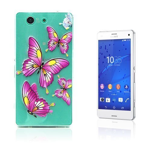 Westergaard Sony Xperia Z3 Compact Kuori Rosee Perhosia