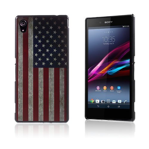 Westergaard Sony Xperia Z3+ Suojakuori Retro Usa Lippu