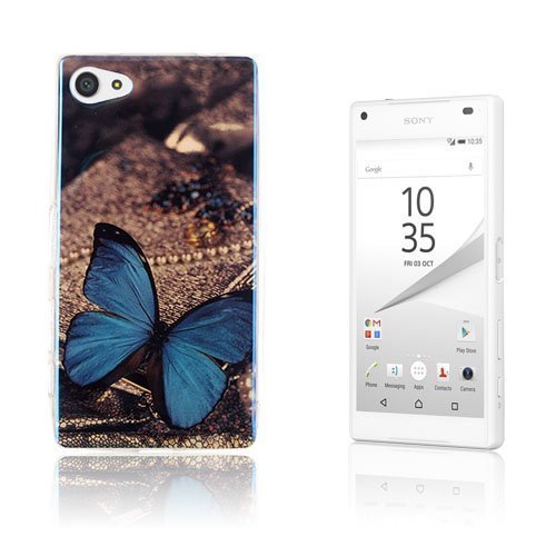 Westergaard Sony Xperia Z5 Compact Kuori Sininen Perhonen