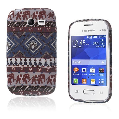 Westergaard Tribaali Elefantti Samsung Galaxy Pocket 2 Suojakuori