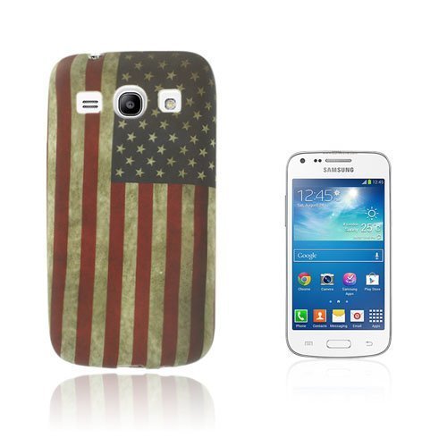 Westergaard Vintage Usa Lippu Samsung Galaxy Core Plus Suojakuori