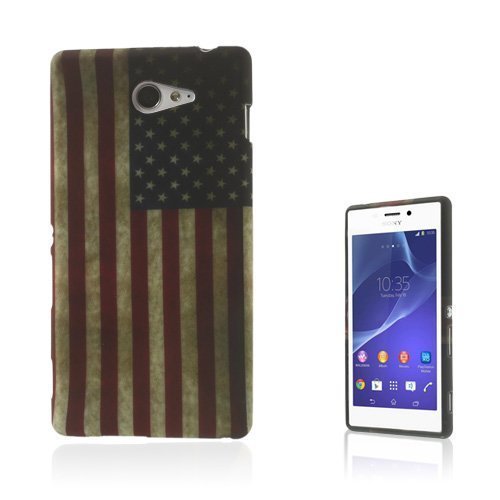 Westergaard Vintage Usa Lippu Sony Xperia M2 Suojakuori