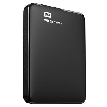 Western Digital WDBUZG0010BBK-EESN WD Elements Ulkoinen Kiintolevy 1TB Musta