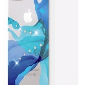 White Diamonds Liquids Booklet for iPhone 5/5S Blue