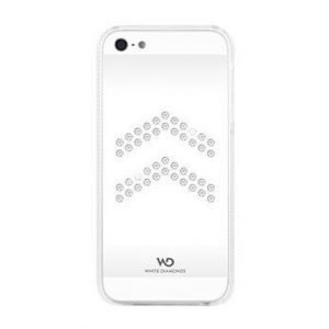 White Diamonds Metal Materialized Aviator for iPhone 5 White