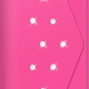 White Diamonds Window Wallet iPhone 6 Pink