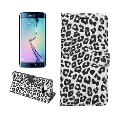 Wildlife Samsung Galaxy S6 Edge Plus Nahkakotelo Valkoinen
