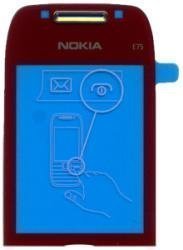 Window Näyttö glass Nokia E75 red Alkuperäinen