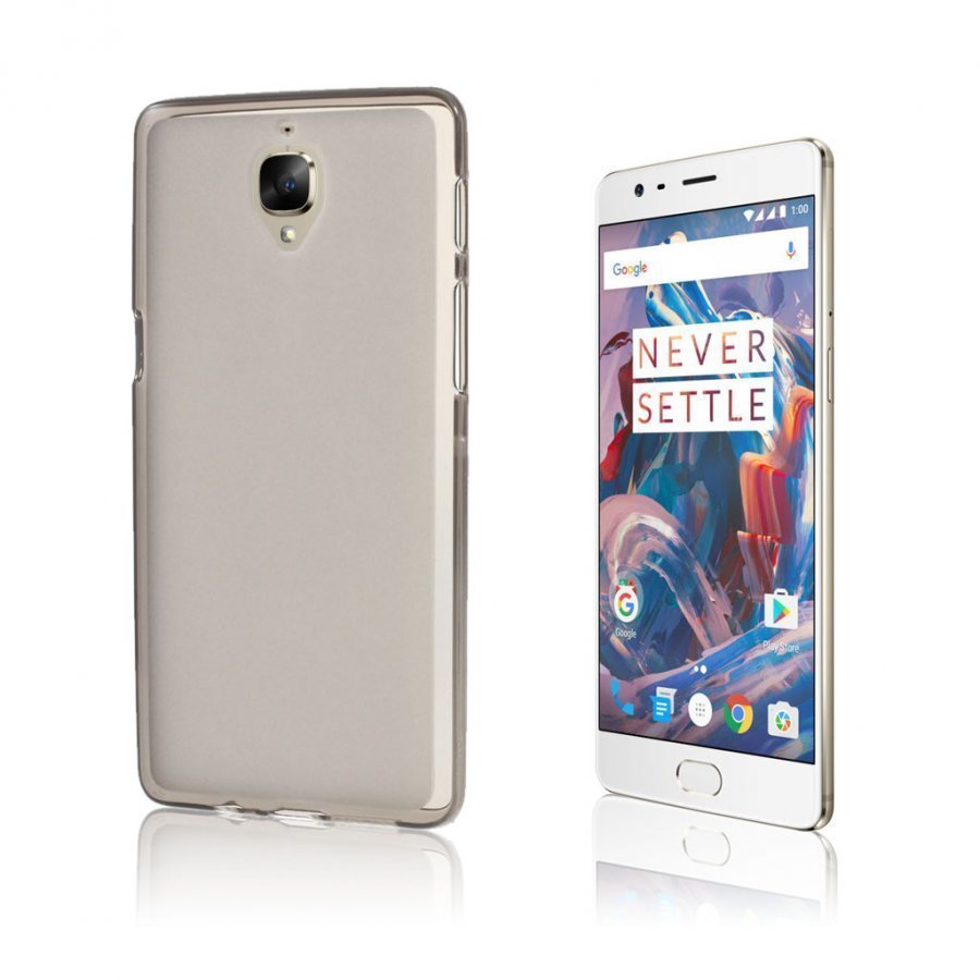 Wulff Oneplus 3 Kaksipuolinen Matta Takakuori Harmaa