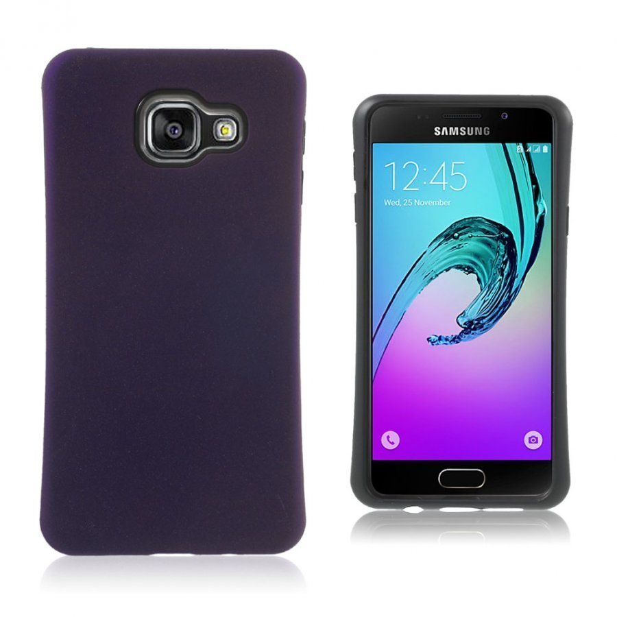 Wulff Samsung Galaxy A3 2016 Matta Kuori Violetti
