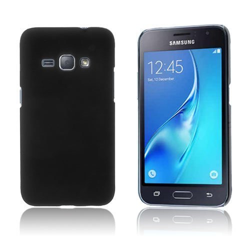 Wulff Samsung Galaxy J1 2016 Muovikuori Musta