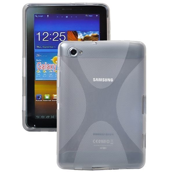X-Fighter Harmaa Samsung Galaxy Tab 7.7 Silikonikuori