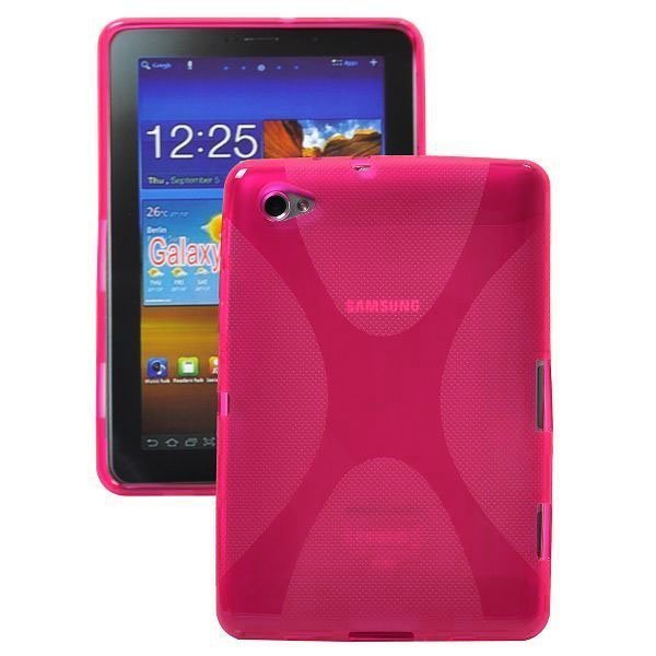 X-Fighter Pinkki Samsung Galaxy Tab 7.7 Suojakuori