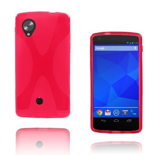 X-Line Google Nexus 5 Suojakuori Pinkki