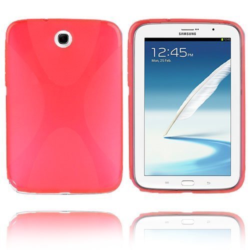 X-Line Punainen Samsung Galaxy Note 8.0 Suojakuori