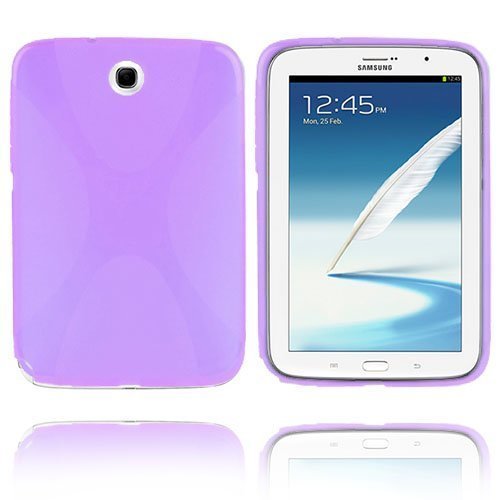 X-Line Violetti Samsung Galaxy Note 8.0 Suojakuori