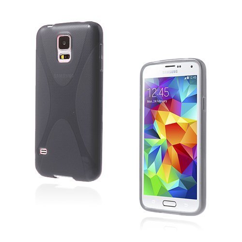 X-Style Läpinäkyvä Samsung Galaxy S5 Suojakuori