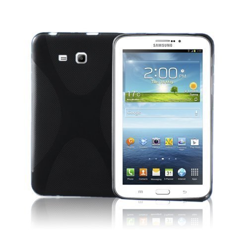 X-Style Musta Samsung Galaxy Tab3 7.0 Suojakuori