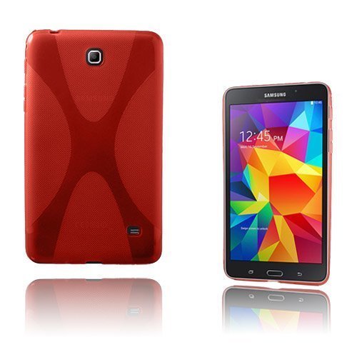 X-Style Punainen Samsung Galaxy Tab 4 7.0 Suojakuori