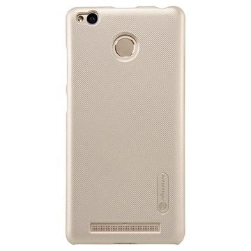 Xiaomi Redmi 3 Pro Nillkin Super Frosted Shield Kotelo Kulta