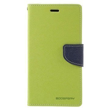 Xiaomi Redmi Note 3 Mercury Goospery Fancy Diary Wallet Case Green