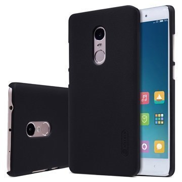 Xiaomi Redmi Note 4 Nillkin Super Frosted Shield Kotelo Musta