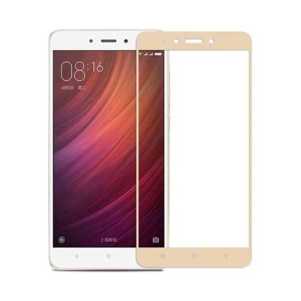 Xiaomi Redmi Note 4 Panssarilasi 2.5d Full Cover Kulta