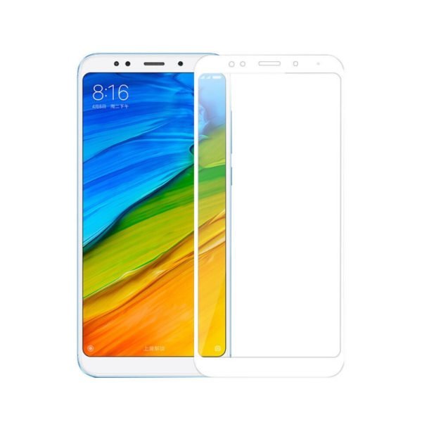 Xiaomi Redmi Note 5a Prime Panssarilasi 2.5d Full Cover Valkoinen